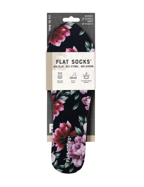 Flat Socks Mesh Sock Inserts-Adult