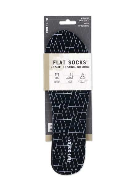 Flat Socks Plush Shoe Inserts- Adult