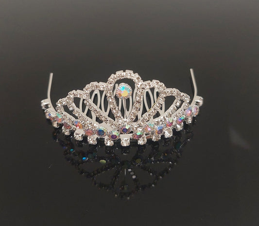 FH2 Small Iridescent Crown Tiara