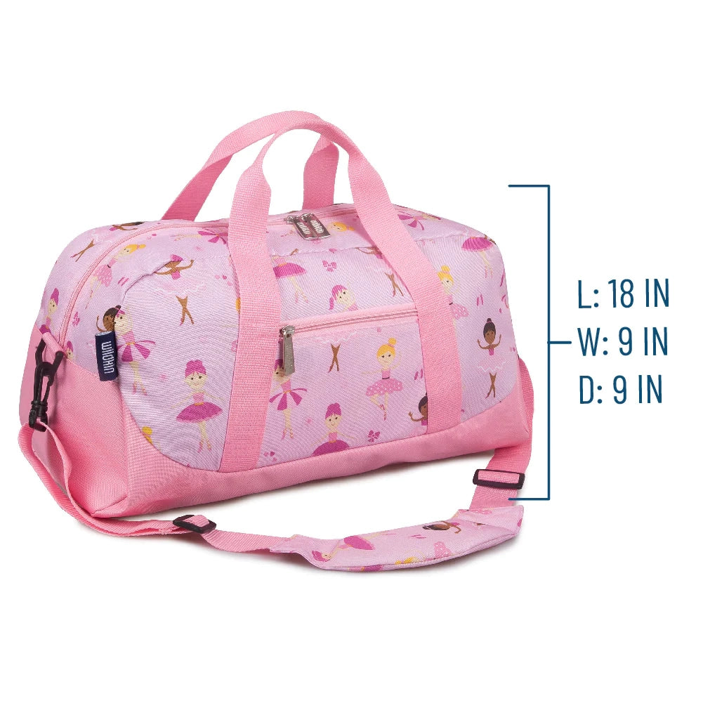 Wildkin Ballerina Overnight Duffel Bag