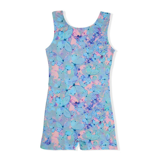 Girl Power Sport Sweet Butterflies Biketard