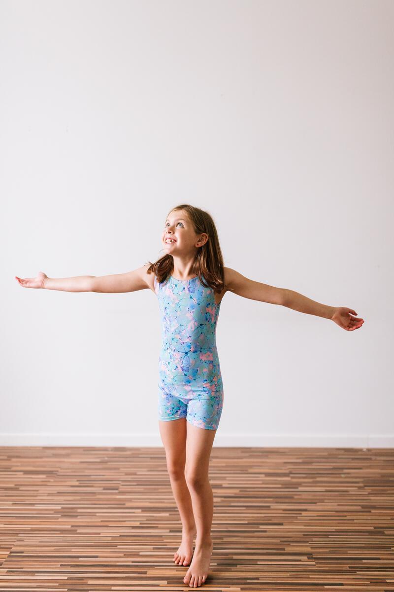 Girl Power Sport Sweet Butterflies Biketard