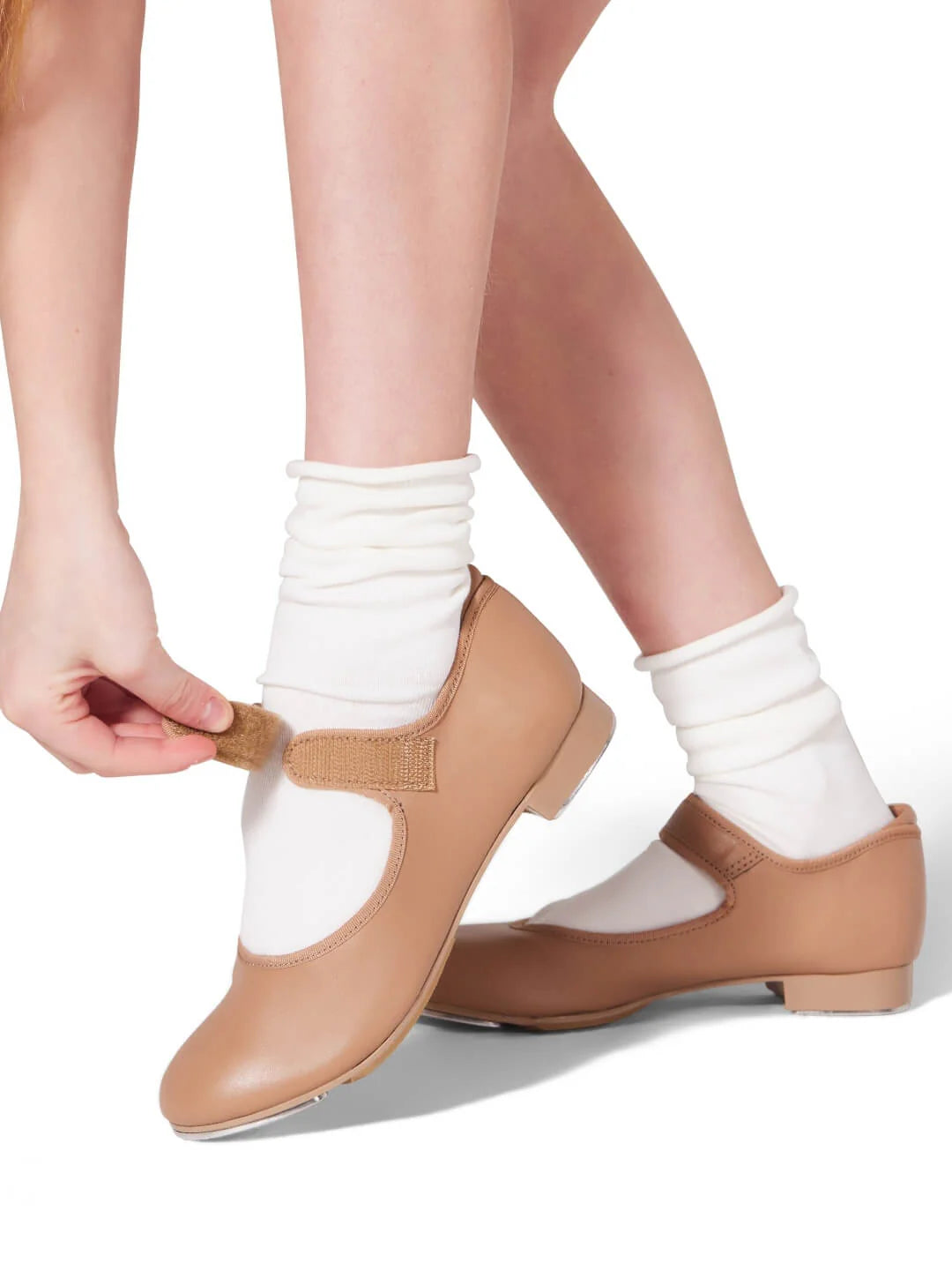 Capezio Essential Tap Velcro Shoes-Childs