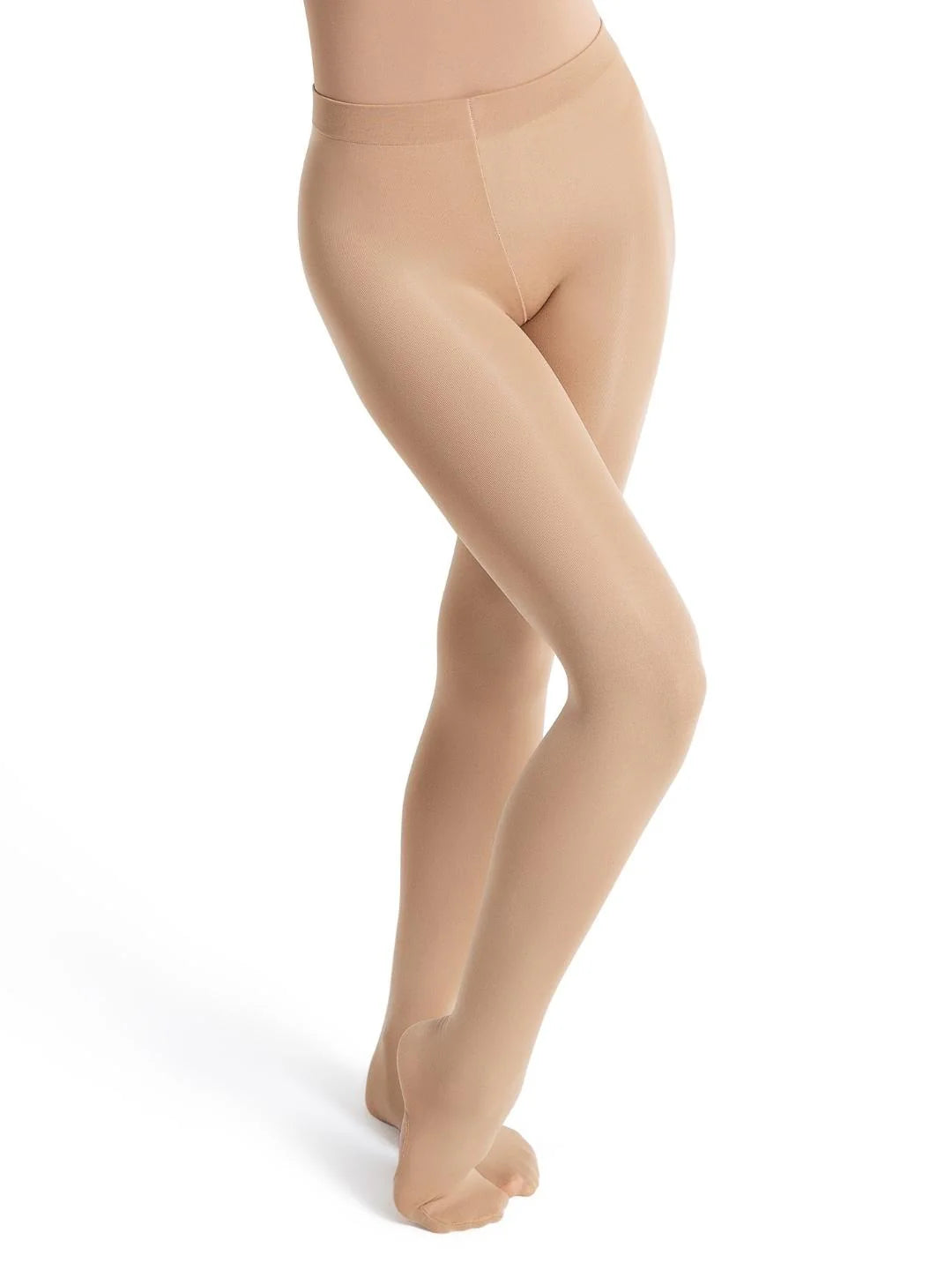 Capezio Ultra Soft Knit Waist Transition Tights - Womens