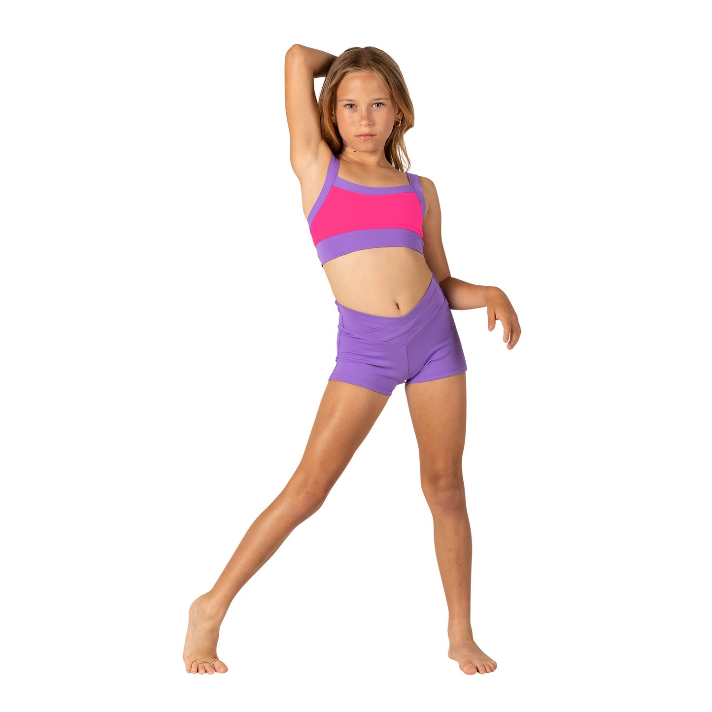 Danznmotion Colour Block TankTop Girls