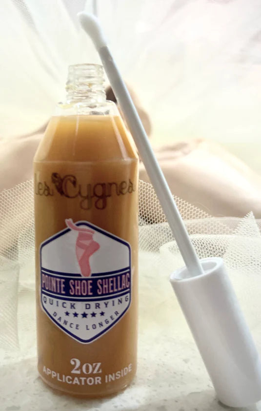 Les Cygnes Pointe Shoe Shellac 2 oz.