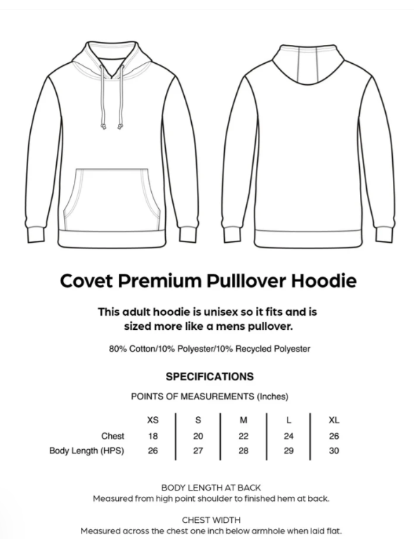 Covet Dead Pointe Shoe Club Hoodie