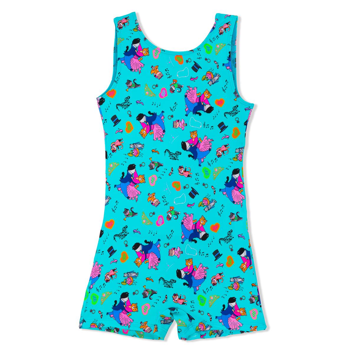 Girl Power Sport Ginger Biketard