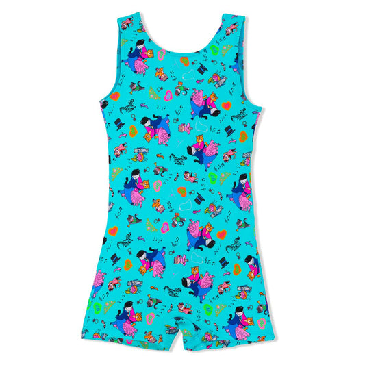 Girl Power Sport Ginger Biketard