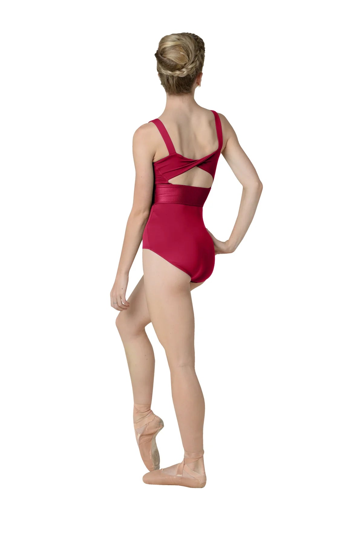 Danznmotion Riley Cami Leo w/ Ribbed Inserts