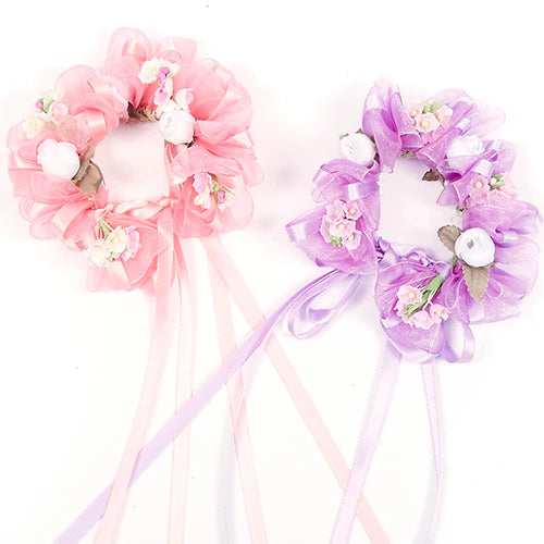 Dasha Floral Bun Ring