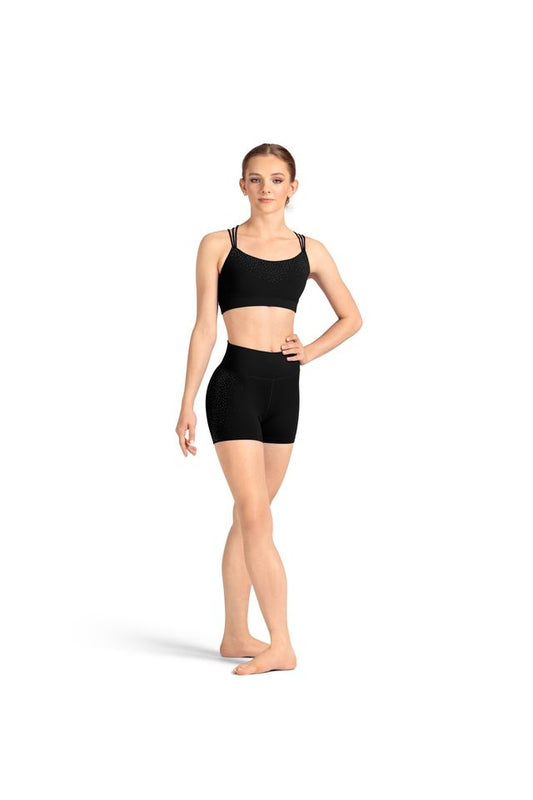 Mirella Celeste Gel Print Shorts