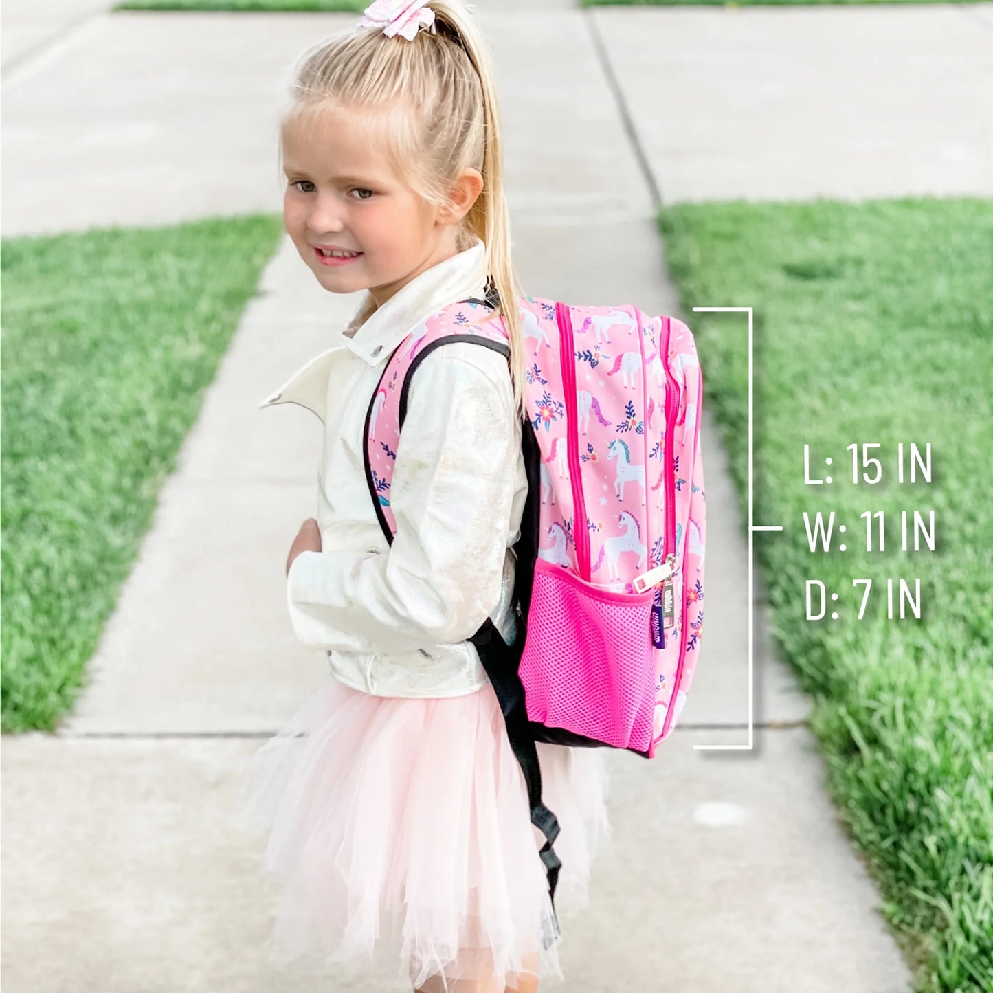 Wildkin Magical Unicorns Backpack - 15 inch
