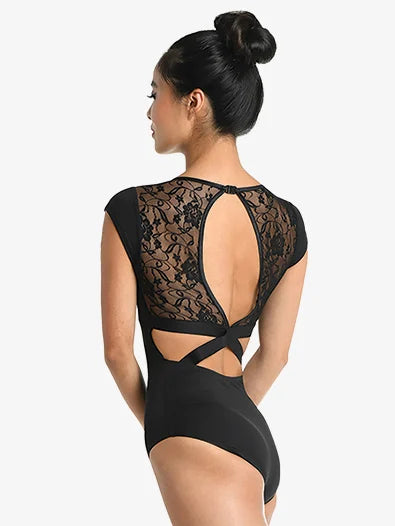 Danznmotion Yasmin Micro-Cap Sleeve Leo Girls