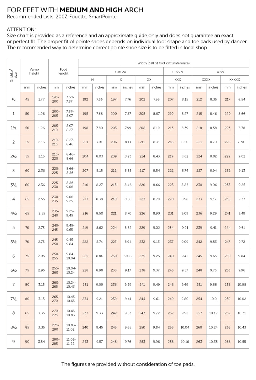 Grishko 2007 Pointe Shoes