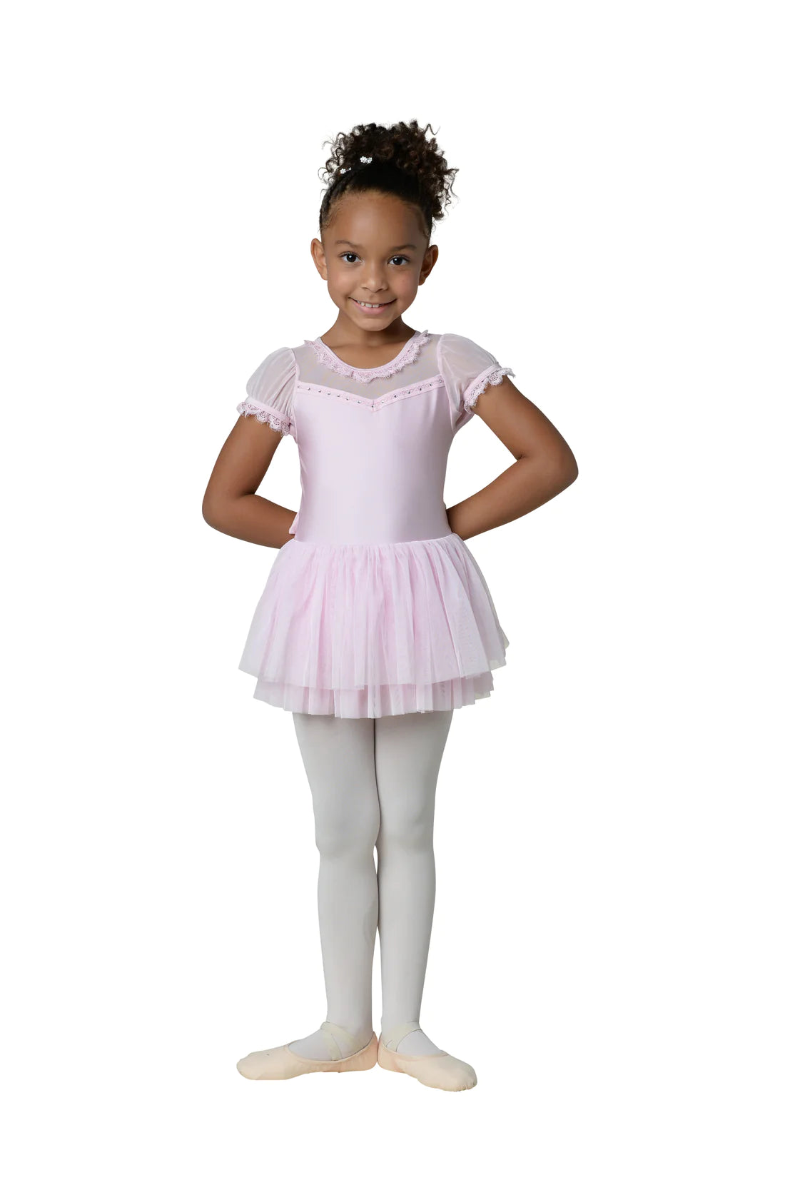 Danznmotion Peyton Cap Sleeve Dress Childs