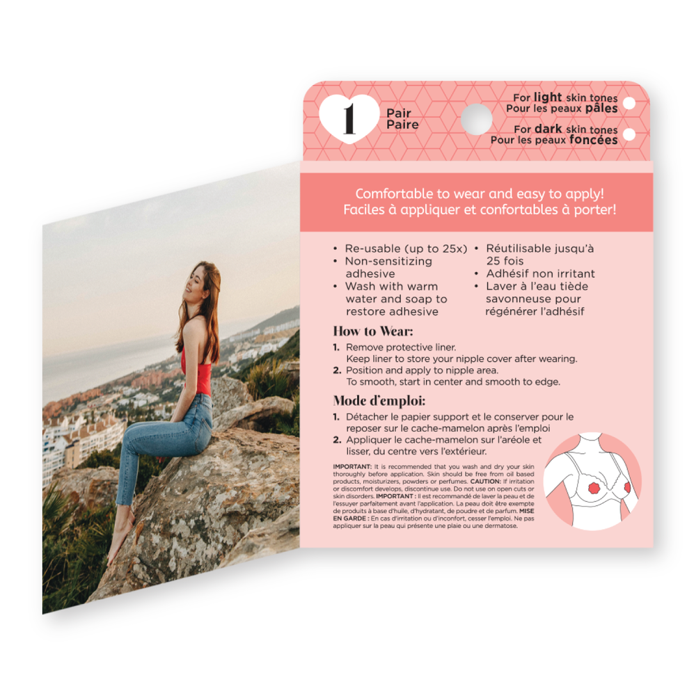 Fashion Essentials Soft Silicone Nipple Covers