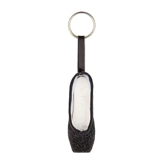 So Danca Pointe Shoe Glitter Keychain