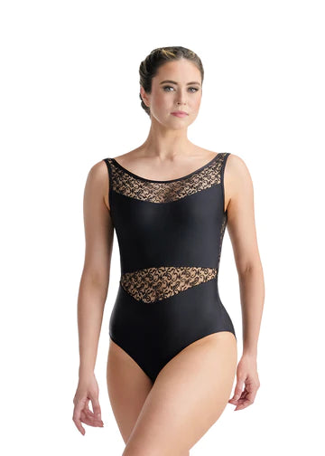 Ballet Rosa Soline Boatneck Leo