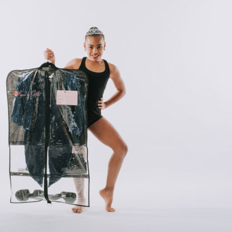 Kissed By Glitter Breathable Garment Bags