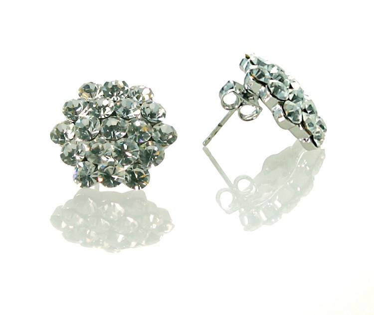 FH2 Crystal Cluster Earrings 16MM